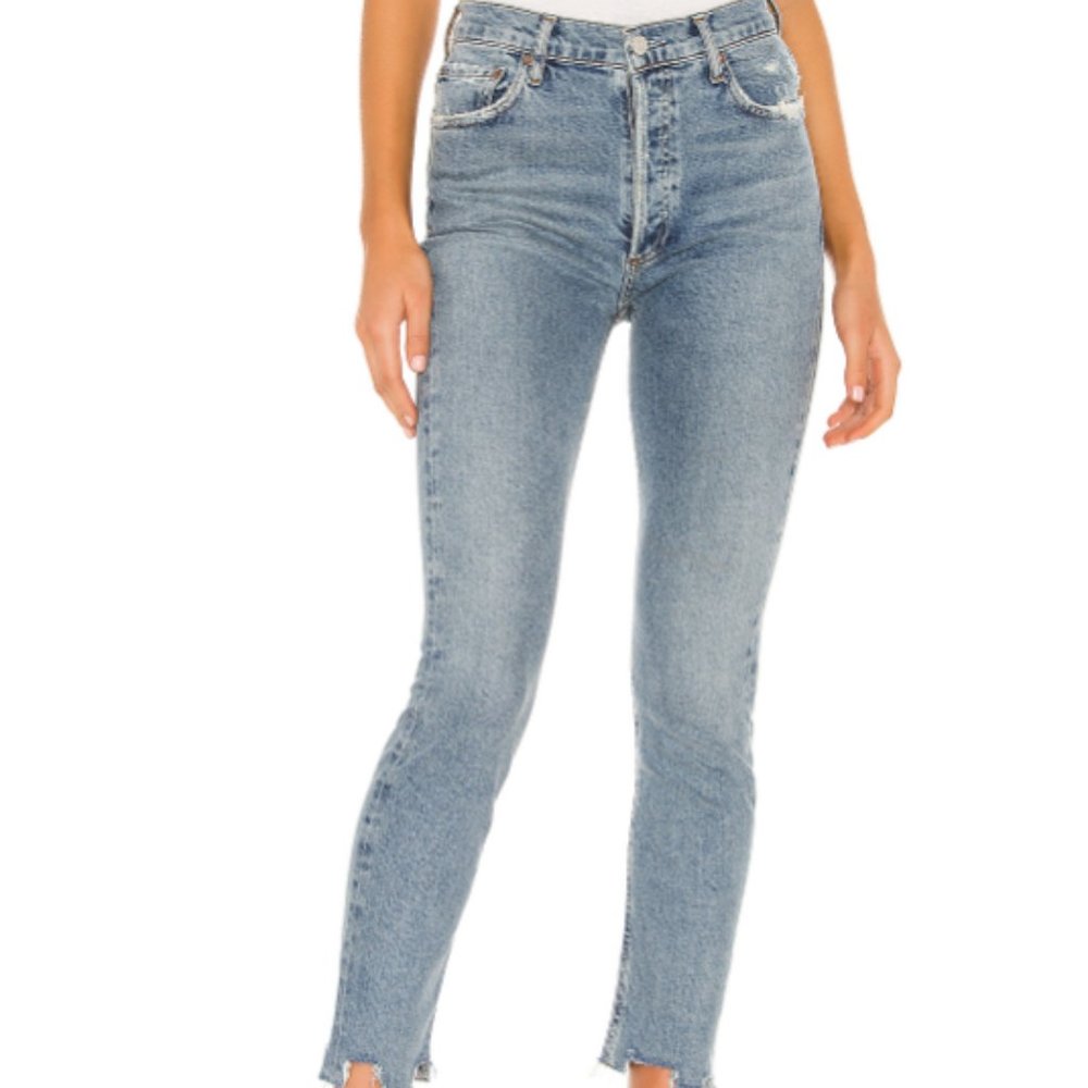AGOLDE Nico High Rise Slim Jeans in size 29